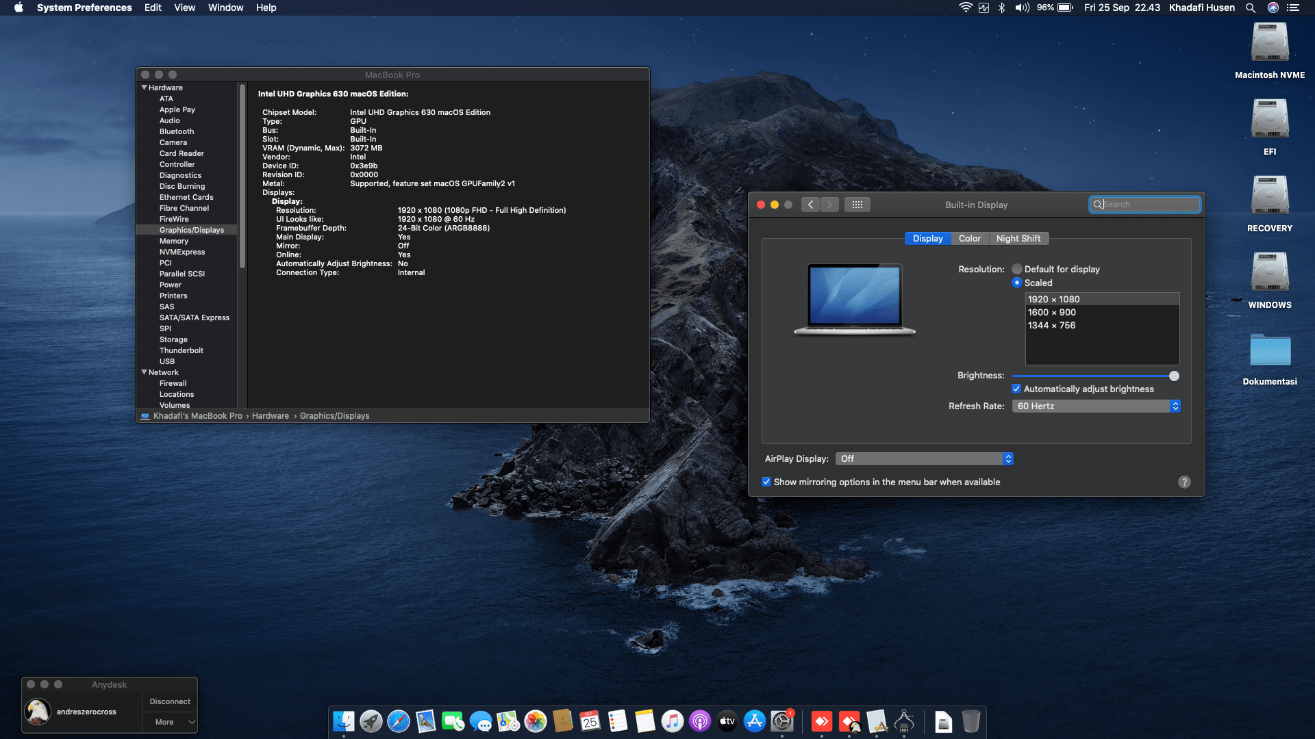 HP Gaming Pavilion 15 CX0056WM [CoffeeLake   Intel UHD 630 + I2C] 7